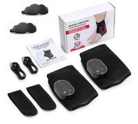 Foot Massager, 2026 New 3 in 1 Foot Massager with Heat Vibration and Touch Screen Controls, Triple Therapy Foots Massager for Home Office and Daily Relaxation (B - Black *2)