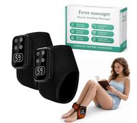 Foot Massager, 2026 New 3 in 1 Foot Massager with Heat Vibration and Touch Screen Controls, Triple Therapy Foots Massager for Home Office and Daily Relaxation (Black * 2)
