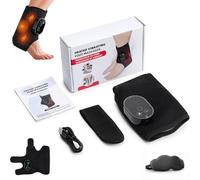 Foot Massager, 2026 New 3 in 1 Foot Massager with Heat Vibration and Touch Screen Controls, Triple Therapy Foots Massager for Home Office and Daily Relaxation (B - Black * 1)