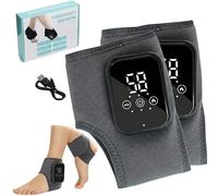Foot Massager, 3-in-1 Foot Massager for Pain Relief & Blood Circulation, Rechargeable Ankle & Heel Massage, Pack of 2 with Heat, Anthracite, Universal Fit for Left & Right Foot