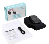 Foot Massager, 3 in 1 Portable Wireless Foots Massagers, with 3 Vibration Mode and 5 Heat Leavel, for Ankle Relaxation (Black*1)