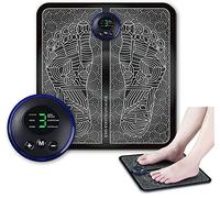 Foot Massager, EMS Foot Massager, Foldable and Portable Electric Foot Massager, for Blood Circulation and Muscle Pain Relief, 6 Modes and 9 Intensities