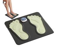 Foot Massager - EMS Foot Massager for Muscle Relaxation | Electric Foôt Massagers Device | Rechargeable Massaging Machine with 7 Modes 18 Strength Levels, Cordless Portable Fôot Massage Mat