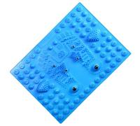 Foot Massager, Foot Massager | 6 Magnets Massage Mat Foot Pressure Cushion Foot Massage Mat | Convenient Pressure Point Mat Foot Reflex Zone Device For Travel To Dom