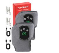 Foot Massager, Foot Renew Triple Method Massager, 3 in 1 Foots Massagers with 5 Heat Levels, Reduce uncomfort for Feet & Ankles,Ideal for Men and Women (2pcs)