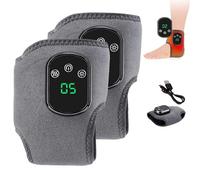 Foot Massager for Neuropathy, Triple Therapy Foot Massager, Wireless 3 in 1 FootMassager for Plantar Fasciitis, 3 Vibration Mode, 5 Heat Leavel, Easy to Use at Home (2set)