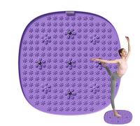 Foot Massager Pad - Foot Reflexology Mat - Extra Large Petal Texture Anti-Fatigue Feet Pad Anti-Slip for Elderly Care Leg Home