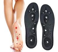 Foot Massager Pads, Reflexology Magnetic Insoles, Effective Relieve Feet Fatigue Acupressure Shoe Pads for Women Men(3 Pair,M 39~42)