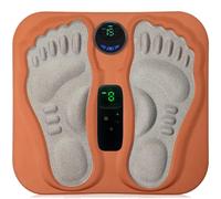 Foot Massager Pro - 2025 Upgrade Foot Massager with 6 Massage Techniques & 15 Levels, LCD Smart Display, Rechargeable Pain Relief (Controller)