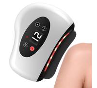 Foot Massager - Red Light Heated Body Scraper | Body Massager Foot Scraper Tool - for Leg Back Arm Face Home Daily Travel Spa Men Women