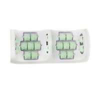 Foot Massager Roller - 13.19 Inches Manual Reflexology Board for Heel Pressure Relief, Muscle Recovery with Wellness Care, Foot Massage Tool for Home Spa, PP Material, Relaxation Use