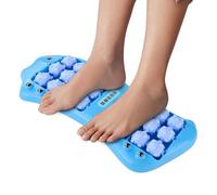 Foot Massager Roller | Double Heel Roller with Magnetic Beads | Portable Relaxation Tool with Shape and Twenty-Four Wheels | For Muscles of the Foot