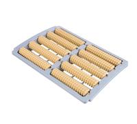 Foot Massager Roller, Plastic Heel Arch Relief Tool for Home Use | Rough Surface, Non-Electric Design, Suits Foot Sizes, Compact Storage while Watching Television or Relaxing
