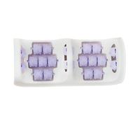 Foot Massager Roller - PP Double Roller Massager, Portable Massagers, Muscle Recovery and Promotion Manual Reflexology Card | St