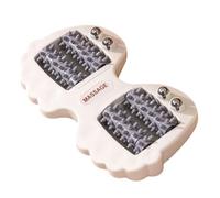 Foot Massager Roller - PP Foot Reflexology Massage, Feet Sole Muscle Massage Ball | Household Massaging Device | Double Pressure Point Feet Massaging Roller for Adults Women, Men, Mom, Dad