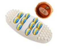 Foot Massager Roller | Rolling Reflexology Tool - Plantar Foot Massager - for Elderly Senior Mom Dad Women Men Family Father Mother