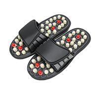 Foot Massager Slippers, Foot Acupuncture Slippers Acupressure Shoes Fitz Reflexology Sandals Tool Foot Reflexology Mat Stress Reduction Gift for Women Men (40-41)