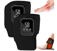 Foot Massager, Triple Therapy Electric Foot Massagers, Cordless Feet Massager with 3 Level Heat & 3 Vibration Mode, LED Display Touch Screen, Smart Timing, Christmas Birthday Gifts for Women Men