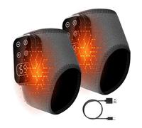 Foot Massager, with Cordless Relaxation Solution, 18x13x5.5cm, Rechargeable Ankle and Heel Feet Massager, Heated Feet Pad, Deep Ankle Soothing, for Home Office Bedroom Post-Exercise Elderly Care