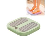 Foot Massager with Heat, Dual-Purpose Foot Warmer and Massager, Foot Warmer Heating Pad Foot Massager, 3 Vibration Levels and 3 Heating Levels, Digital Display Screen, Portable Foot Warmers (Green)