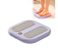 Foot Massager with Heat, Dual-Purpose Foot Warmer and Massager, Foot Warmer Heating Pad Foot Massager, 3 Vibration Levels and 3 Heating Levels, Digital Display Screen, Portable Foot Warmers (Purple)