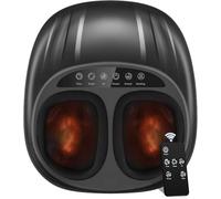 Foot Massager with Heat, WERTYI Shiatsu Feet Massager Deep Kneading, Compression, Multi Modes Settings, Remote Control, Present for Men Women