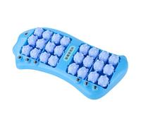 Foot Massager with Roller | Double Massager with Magnetic Beads | 24 Shaped Wheels Relaxation Tool | For Daily Work At Home Or Travel In Planting Heel And
