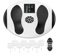 Foot Massagers for Pain and Circulation, EMS & TENS Foot Circulation Machine for Pain, Plantar Fasciitis, Neuropathy, Fight Soreness, Reduce Swelling, with 99 Intensities, 15 Programmes