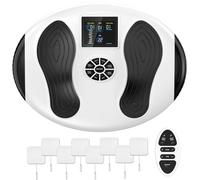 Foot Massagers for Pain and Circulation, EMS & TENS Foot Circulation Machine for Pain, Plantar Fasciitis, Neuropathy, with 99 Intensities, 15 Programmes