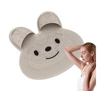 Foot Mat, Silicone Foot Mat for the Shower - Non-Slip Cleaner with Suction Cups & Callus Remover Massage for Women Men Bathroom Tub Floor