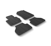 Foot mats rubber custom fit for BMW X4 (F26) (06/14>03/18)