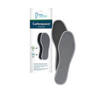 Foot Morning Carbospacer Odour Busting Shoe Insoles, Carbon-Activated Shoe Inserts for Men and Women, Odour Absorbing Technology (38 EUR / 5 L UK)