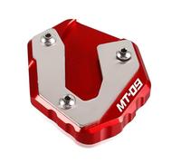 Foot Non-Slip Plates For YAM&HA XSR900 FJ-09 MT-09 Tracer 900 GT Foot Side Stand Enlarger Pad(Red3)