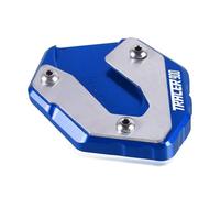 Foot Non-Slip Plates Side Stand Foot Enlarger Pad For YAM&HA MT-09 FJ09 Tracer 900 GT XSR Abarth(Blue5)