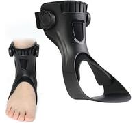 Foot Orthosis Foot Supports Ankle Braces Black AFOs Adjustable Foot Drop Postural Corrector for Foot Drop Plantar Fasciitis Achilles Tendonitisinjury Recover