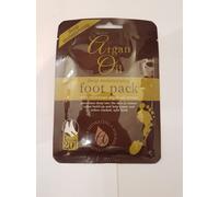 Foot Packs - Argan Oil/ Moroccan Argan Oil/ Macadamia Oil Extract/ Tea Tree and