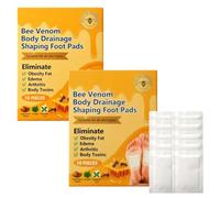 Foot Patches Body Drainage Bee Venom Patch Detox Feet Weight Loss Foot Patch Detox Foot Patch Improving Sleep Quality Relieve Stress Promotes Blood Circulation
