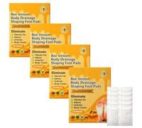 Foot Patches Body Drainage Bee Venom Patch Detox Feet Weight Loss Foot Patch Detox Foot Patch Improving Sleep Quality Relieve Stress Promotes Blood Circulation