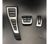 Foot Pedal Caps Stainless Steel Car Accelerator Brake Footrest Cover For A4 B9 2016-2020 2021 2022 RHD vehicle interior foot rest(Style3)