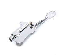 Foot Pedal Control Kitchen Faucet with Single Cold Water Valve, Made of Copper and 304 Stainless Steel for Public Places, Hospitals, Schools, and Office Buildings