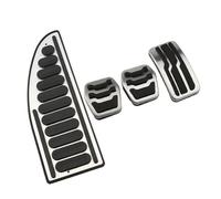 Foot Pedal Covers For Focus 2 3 4 MK2 MK3 MK4 For Kuga For Escape RS ST 2005-2019 Stainless Steel Car Pedals Covers Clutch Gas Brake Pedal Set Pads(MT with Rest)