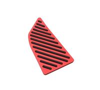 Foot Pedal Covers For Toyota C-HR AX50 2016-2022 Accessories Accelerator Fuel Brake Footrest Pedals Plate Pad Cove Car Pedal Pads(Footrest 1piece Red)