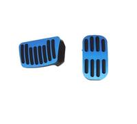 Foot Pedal Covers For Toyota C-HR AX50 2016-2022 Accessories Accelerator Fuel Brake Footrest Pedals Plate Pad Cove Car Pedal Pads(AT 2piece Blue)
