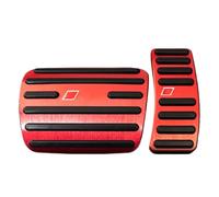 Foot Pedal For A4 Accelerator Pedal BRAKE CLUTCH PEDALS(Red1)