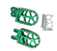 Foot Pedal For KAWASAKI KLR650 1987-2007 2006 2005 2004 2003 2002 2001 2000 Motorbike Accessories Rider Foot Rest Footrest Footpegs(Green)