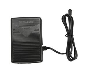 Foot Pedal for Sewing Machine, Foot Control Pedal with Lead Cord Black Plastic Power Cord Sewing Machine Accessories for Singer SC220 6160 6180 5400 XL-400