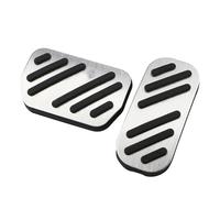 Foot Pedal For Toyota For Corolla E210 2019-2021 Accelerator Gas Pedal Brake Pedal Foot Rest Pedals Cover Accessories Car Pedals Foot Pedals Pads(Silver)