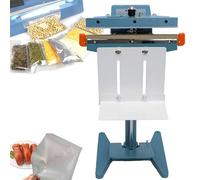 Foot Pedal Impulse Heat Seal Closer Machine for Retail Packaging, Sealing Plastic Cellophane and Poly Bags, Single Heating, 600mm Maximum Width
