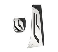 Foot Pedal Pads For BMW For M2 For M3 For M4 For M5 M6 I3 I8 2016-2017 Car Brake Accelerator Accessory Gas Pedal Pads Non Slip Covers Stainless Steel