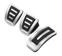 Foot Pedal Pads Set For Vw For Polo For Golf 4 For Bora For Beetle RSi GTI R32 For A3 For SEAT For Leon 1m For Toledo 1L Car Pedals LHD AT MT Pedal Pad